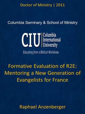 cover image of Formative Evaluation of R2E: Mentoring a New Generation of Evangelists for France